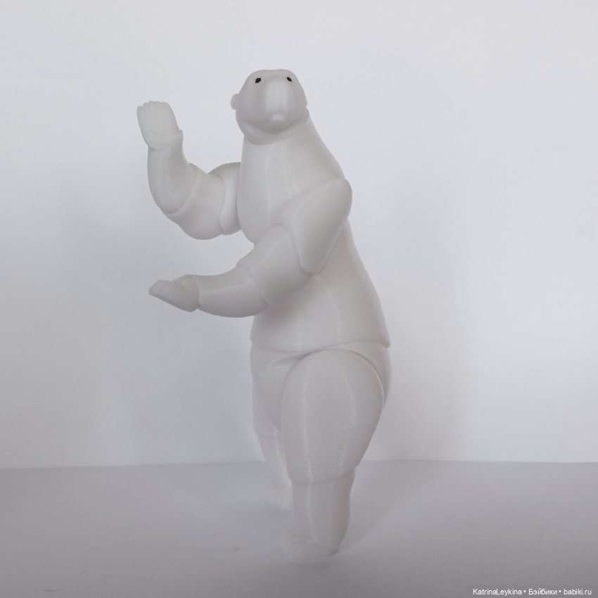 Белый медведь BJD — Куклы BJD