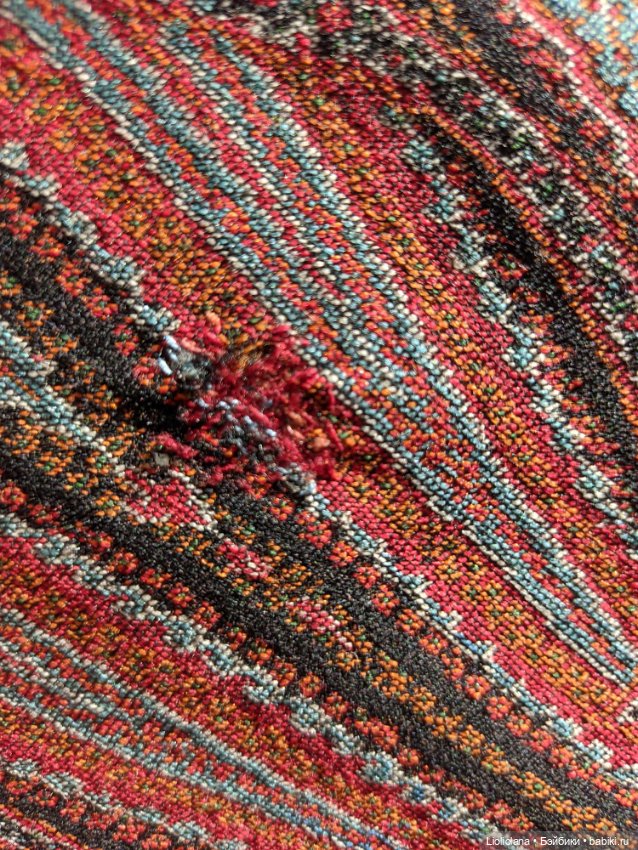 Шикарное антикварное покрывало. Кашмир. 19 век (фото 3)