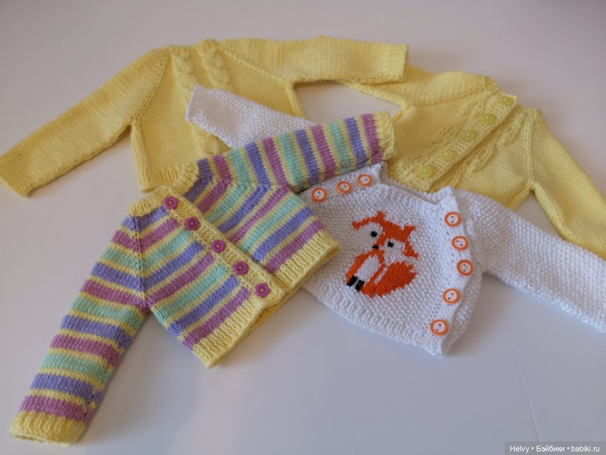 Кофточки для больших кукол (46 см) Meadow dolls, подходят для Бейли, Саффи и Сильвии-Скарлет (фото 6)