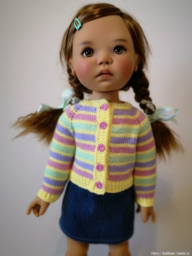 Кофточки для больших кукол (46 см) Meadow dolls, подходят для Бейли, Саффи и Сильвии-Скарлет (фото 5)