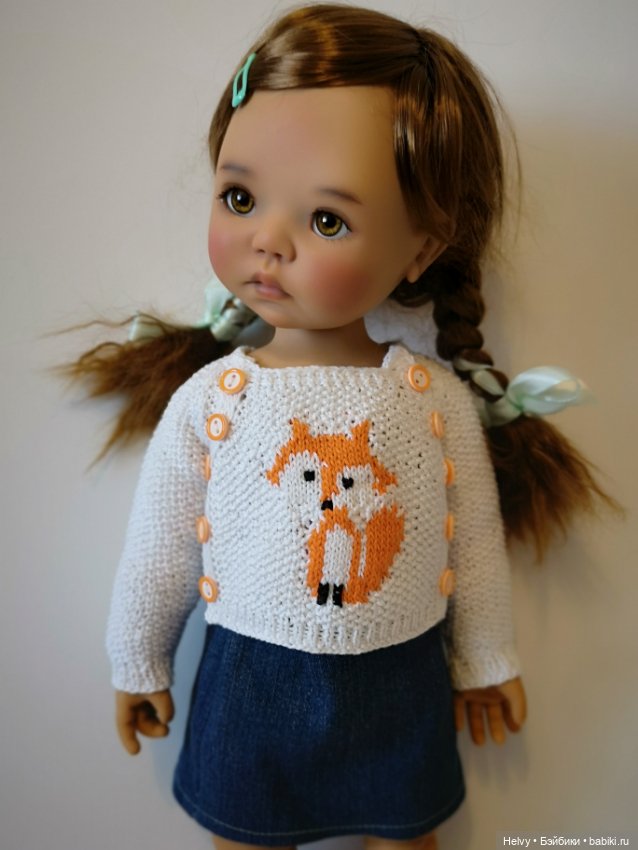 Кофточки для больших кукол (46 см) Meadow dolls, подходят для Бейли, Саффи и Сильвии-Скарлет (фото 4)