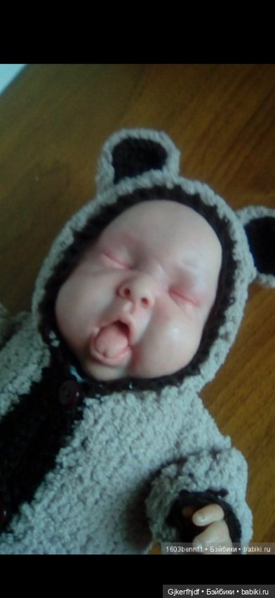 Куколка реборн с силиконовой головой (фото 7)