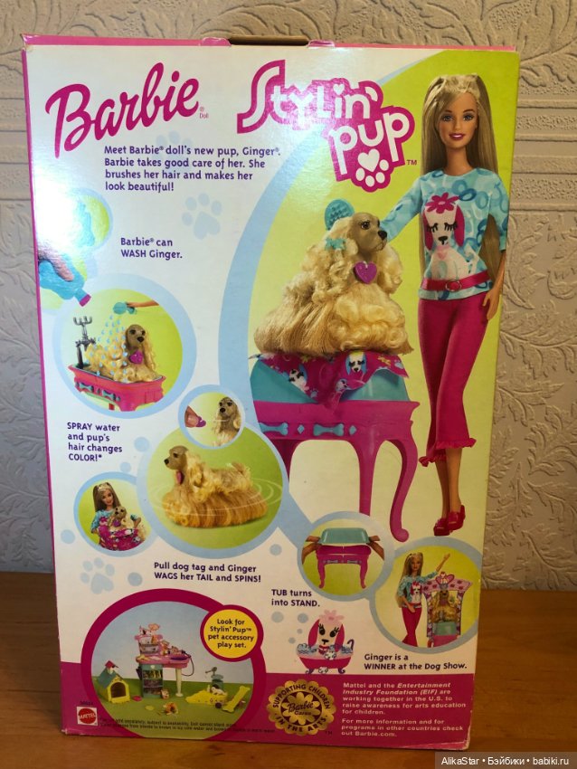 barbie dog show set