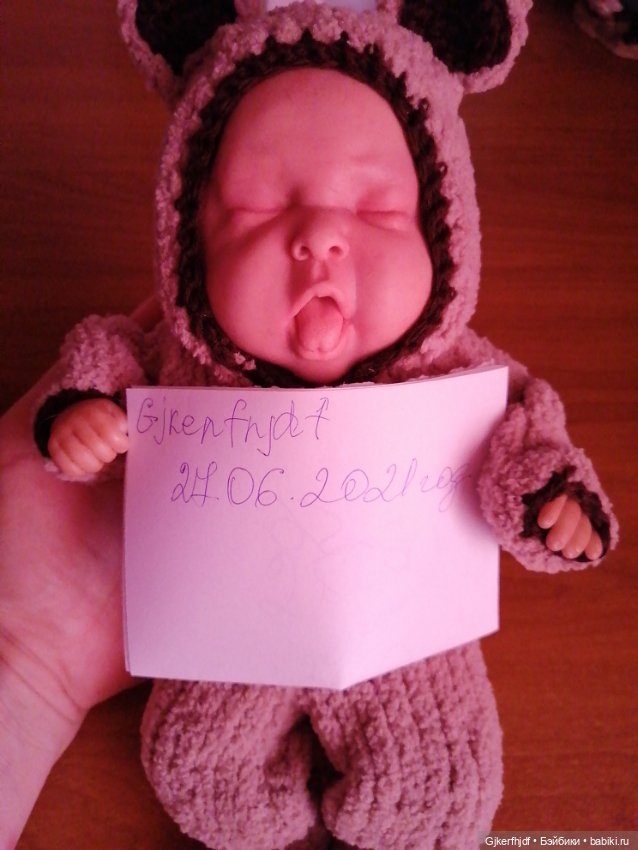 Куколка реборн с силиконовой головой (фото 6)