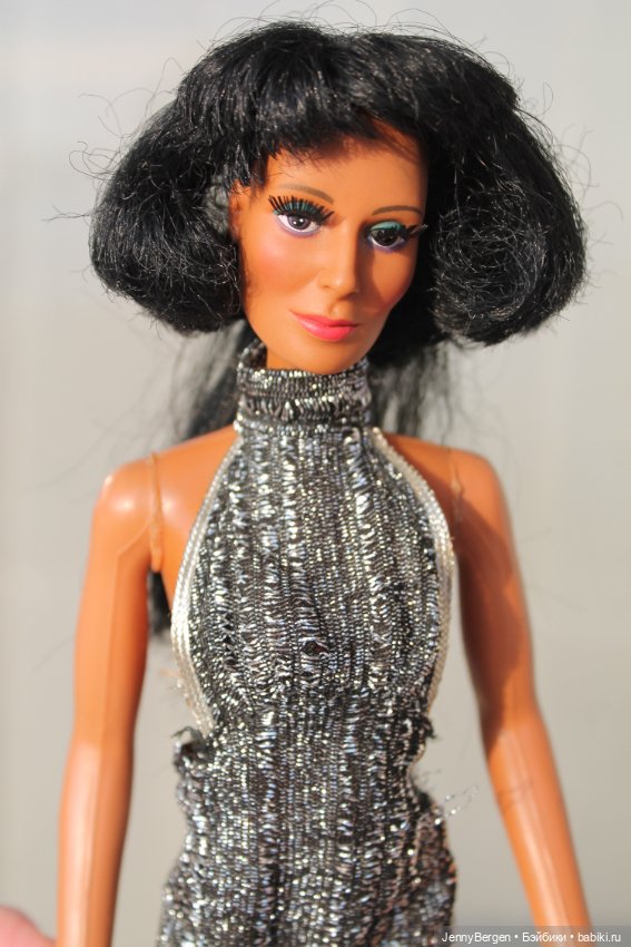 Кукла Винтажная портретная Cher / Шер, 1976 год от Mego Corp