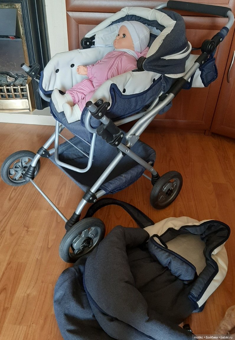 Коляска кукольная Tako WL4 Butterfly продажа по СПб (фото 4)