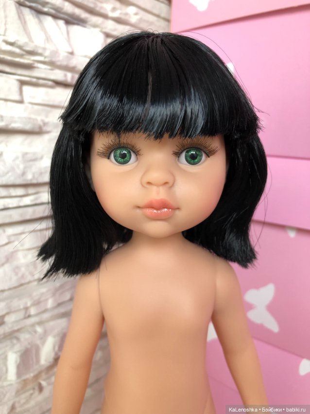 Карина полячка с прямым пробором, чёлкой, зелёными глазами, Паола Рейна(Paola Reina), нюд (фото 3)