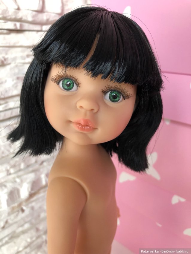 Карина полячка с прямым пробором, чёлкой, зелёными глазами, Паола Рейна(Paola Reina), нюд (фото 9)