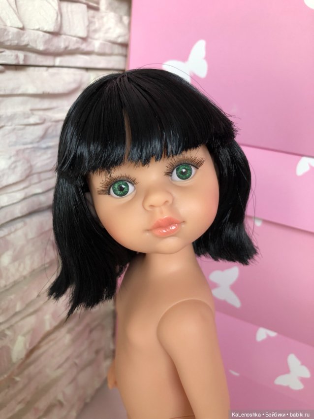 Карина полячка с прямым пробором, чёлкой, зелёными глазами, Паола Рейна(Paola Reina), нюд (фото 7)