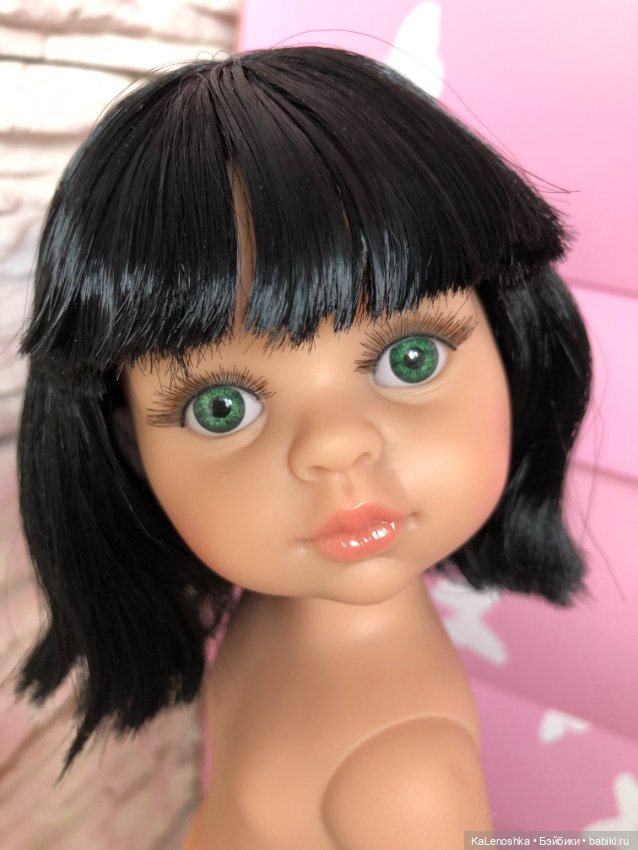 Карина полячка с прямым пробором, чёлкой, зелёными глазами, Паола Рейна(Paola Reina), нюд (фото 8)