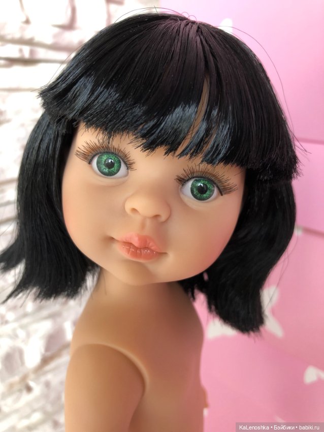 Карина полячка с прямым пробором, чёлкой, зелёными глазами, Паола Рейна(Paola Reina), нюд (фото 10)