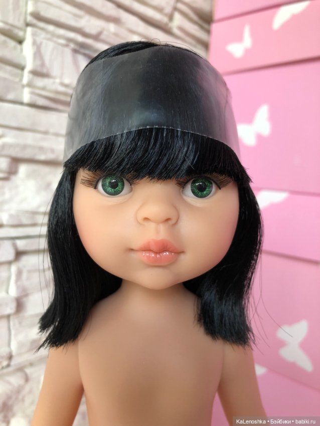 Карина полячка с прямым пробором, чёлкой, зелёными глазами, Паола Рейна(Paola Reina), нюд