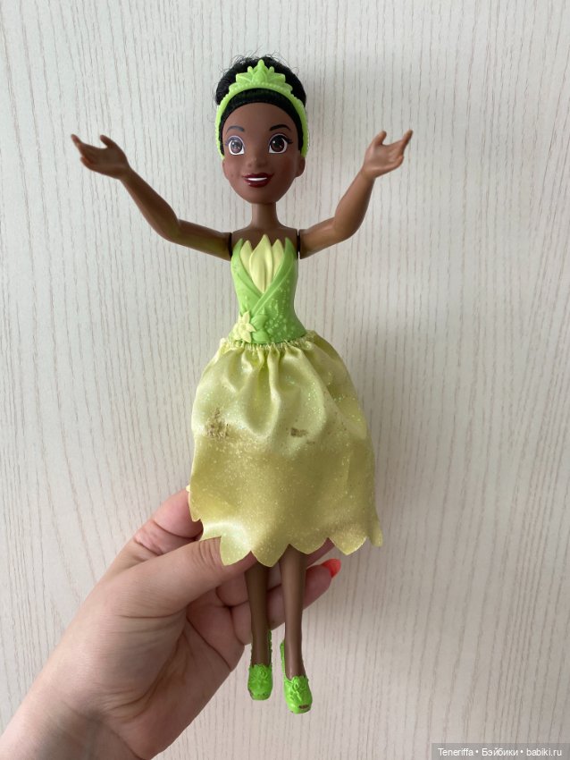 Тиана Hasbro Хасбро базовая с повреждением (фото 5)