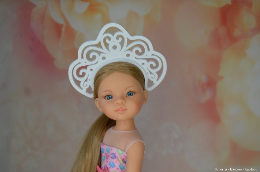 Ободки "рожки оленя" на кукол Паола Рейна и пободных