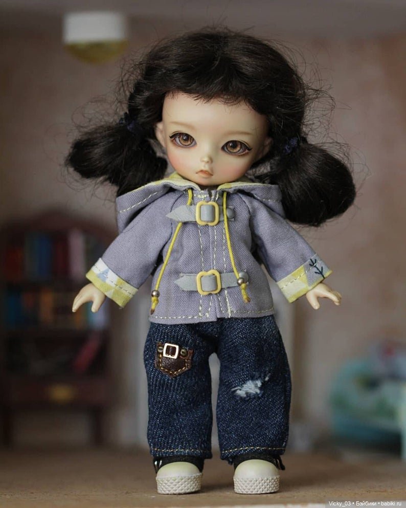 Куртки для тиников 16 см бжд Lati Yellow, Nikki Britt, Secretdoll (НОВОЕ!)