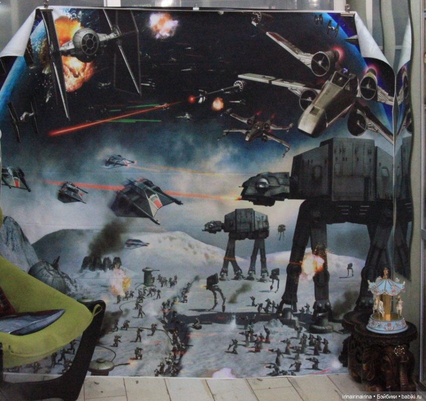 Большой фотофон "звездные войны" (фото 2)