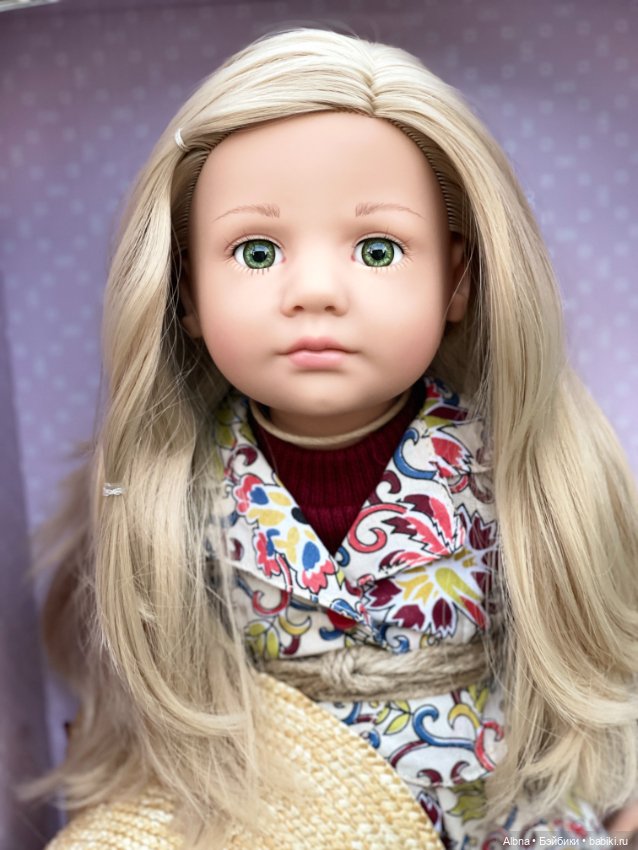 Кати Katie Готц Gotz с зелеными, стеклянными глазками