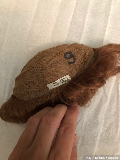 Натуральный парик Франция цвет медный (фото 4)