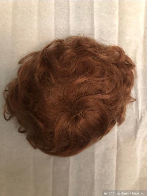Натуральный парик Франция цвет медный