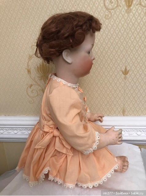 Натуральный парик Франция цвет медный (фото 6)