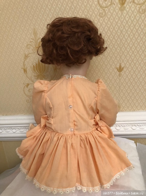 Натуральный парик Франция цвет медный (фото 7)