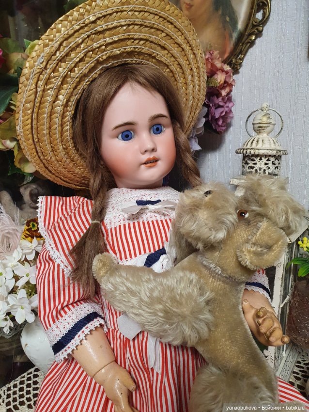 Антикварная французская кукла DEP, 61 см (фото 6)