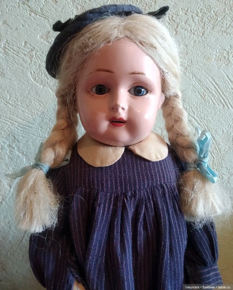 Кукла Русская.Антикварная .Артель РККА .1930 гг .Редкость !Срочно - 49 т р (фото 7)