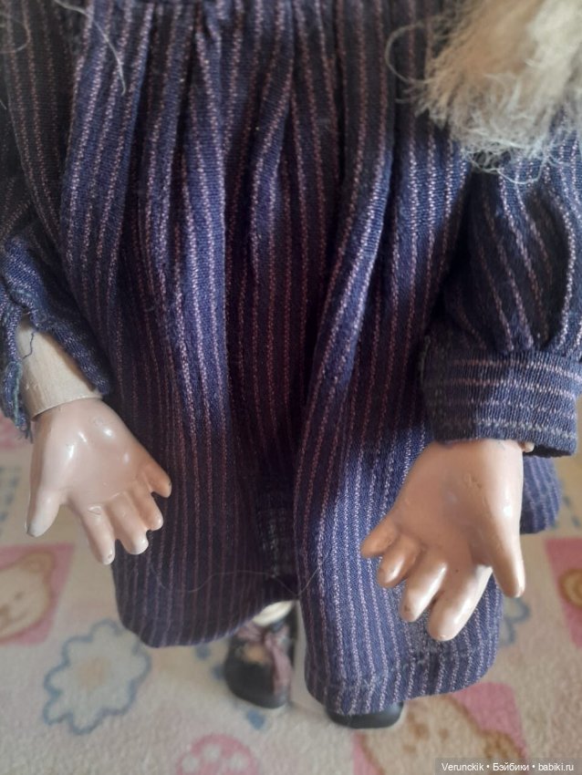 Кукла Русская.Антикварная .Артель РККА .1930 гг .Редкость !Срочно - 49 т р (фото 2)