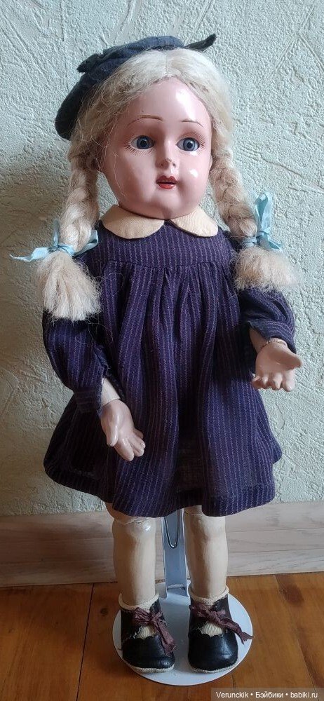 Кукла Русская.Антикварная .Артель РККА .1930 гг .Редкость !Срочно - 49 т р (фото 8)