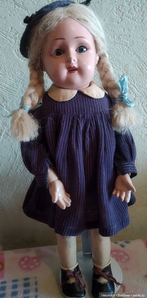 Кукла Русская.Антикварная .Артель РККА .1930 гг .Редкость !Срочно - 49 т р (фото 9)