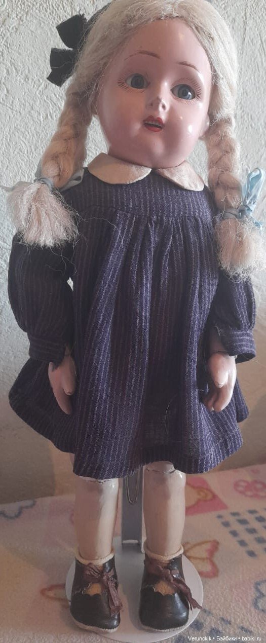 Кукла Русская.Антикварная .Артель РККА .1930 гг .Редкость !Срочно - 49 т р (фото 5)