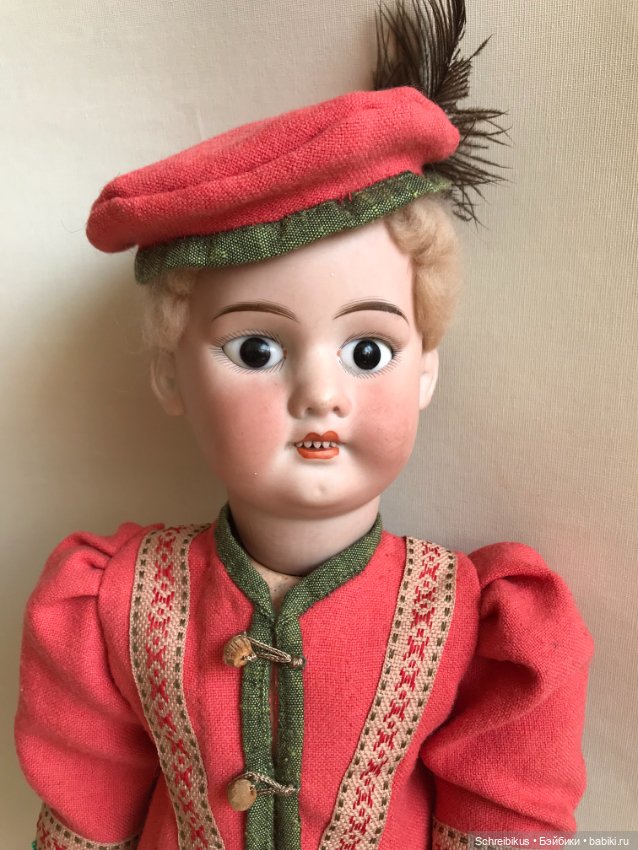 Редкая Антикварная кукла Eden Bebe