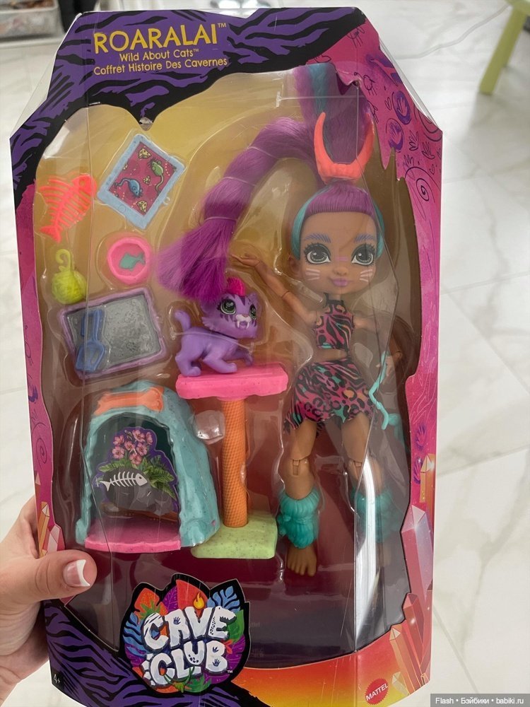 Cave Club Роралай с питомцем набор===