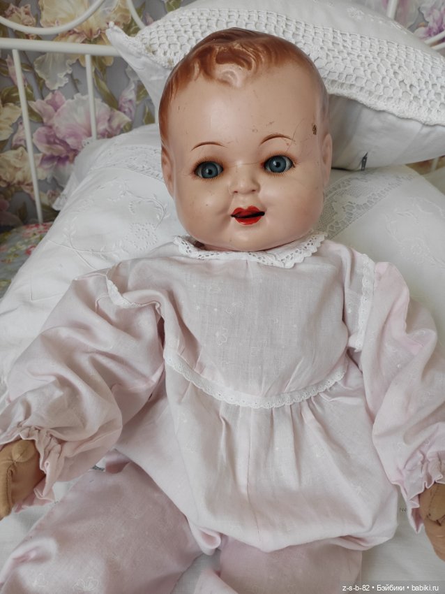 Огромный винтажный пупс — Винтажные куклы и игрушки детства (фото 3)