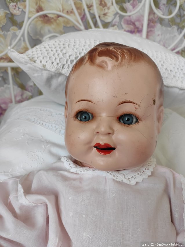 Огромный винтажный пупс — Винтажные куклы и игрушки детства (фото 8)