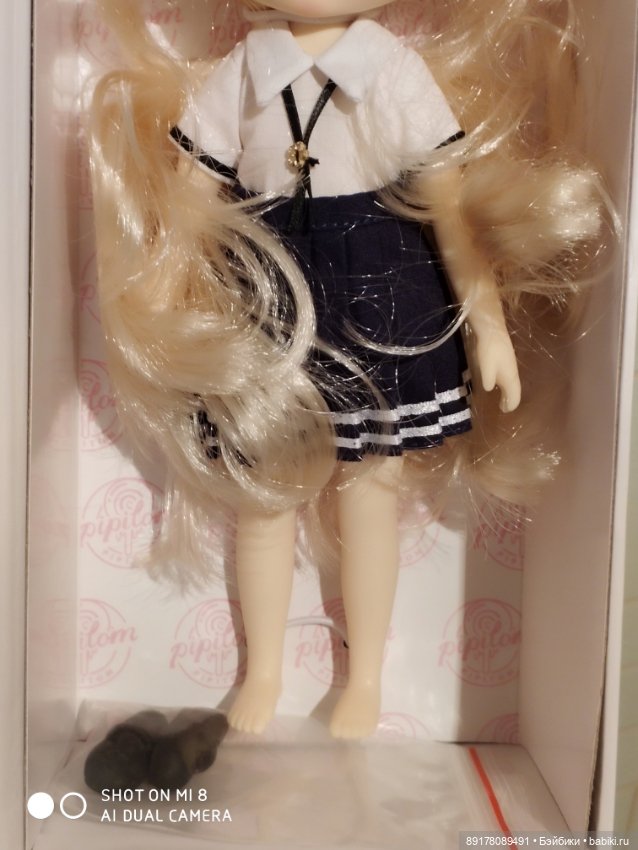 Куколка Pipitom, Summer School, блондинка 3