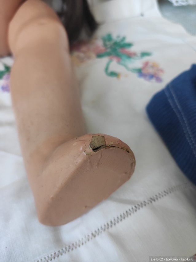 Красивая крупная кукла Hans Volk