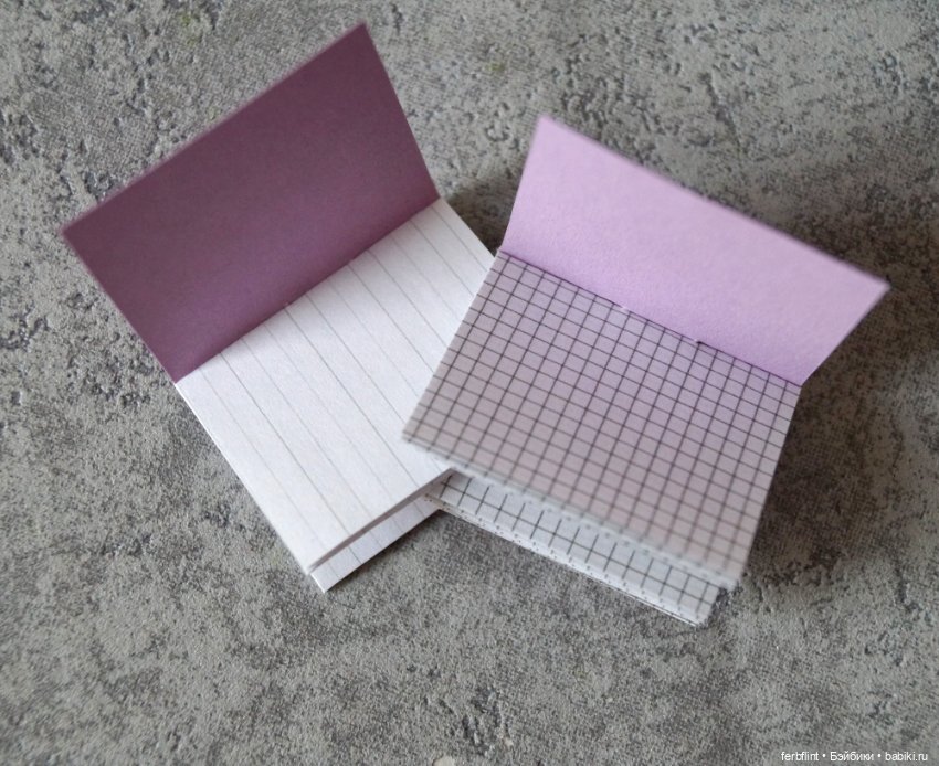 Ученические тетради в масштабе 1:6 (фото 5)