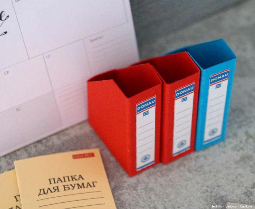 Офисный набор в масштабе 1:6 (фото 6)