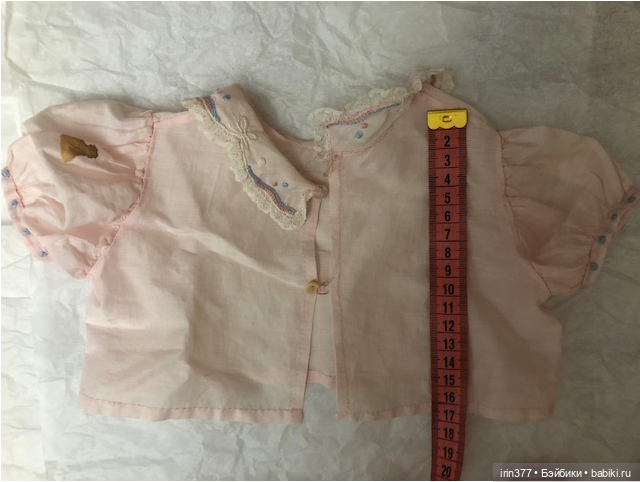 Блузочка для антикварной куклы