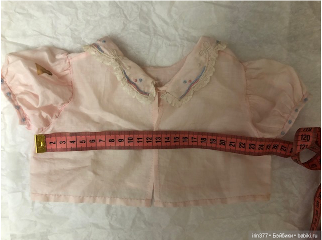 Блузочка для антикварной куклы (фото 2)