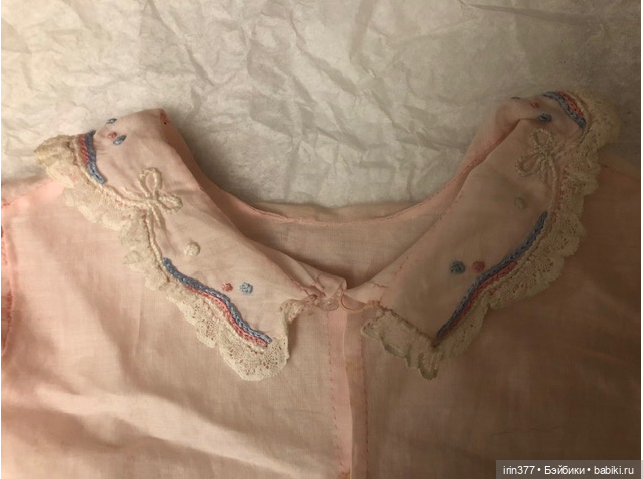 Блузочка для антикварной куклы (фото 4)