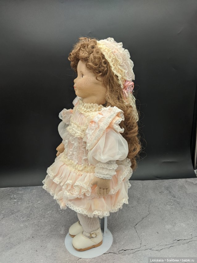 Тканевая кукла от Karin Heller. 1986 год (фото 3)