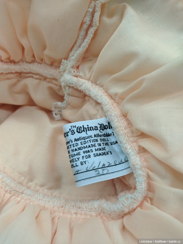 Тканевая кукла от Karin Heller. 1986 год