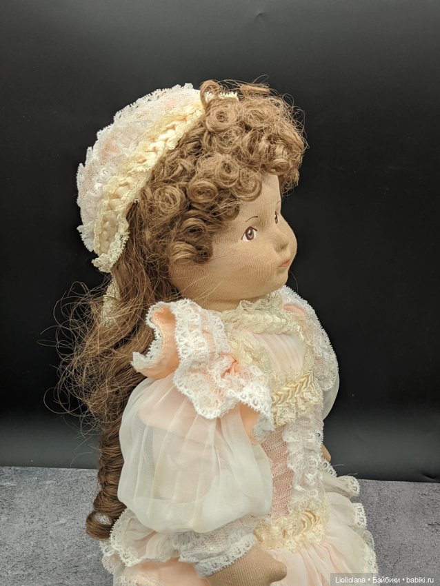 Тканевая кукла от Karin Heller. 1986 год (фото 6)