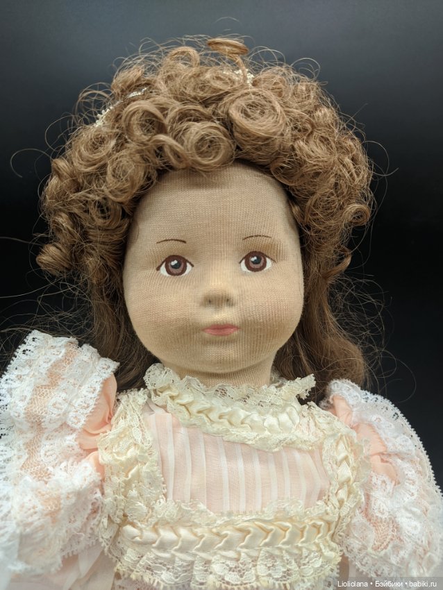 Тканевая кукла от Karin Heller. 1986 год (фото 2)