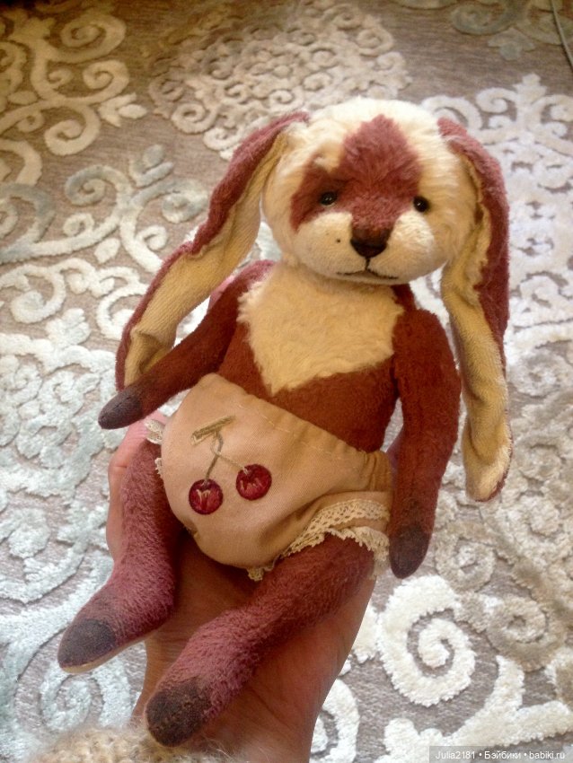 Коллекционная игрушка,Тедди Зайка