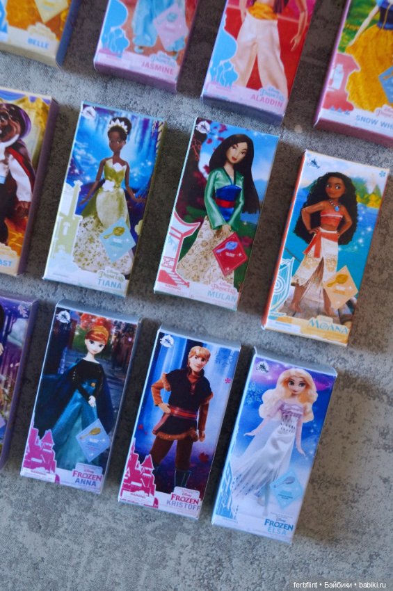 Миниатюрные Коробочки от кукол Disney в масштабе 1:6 (фото 3)