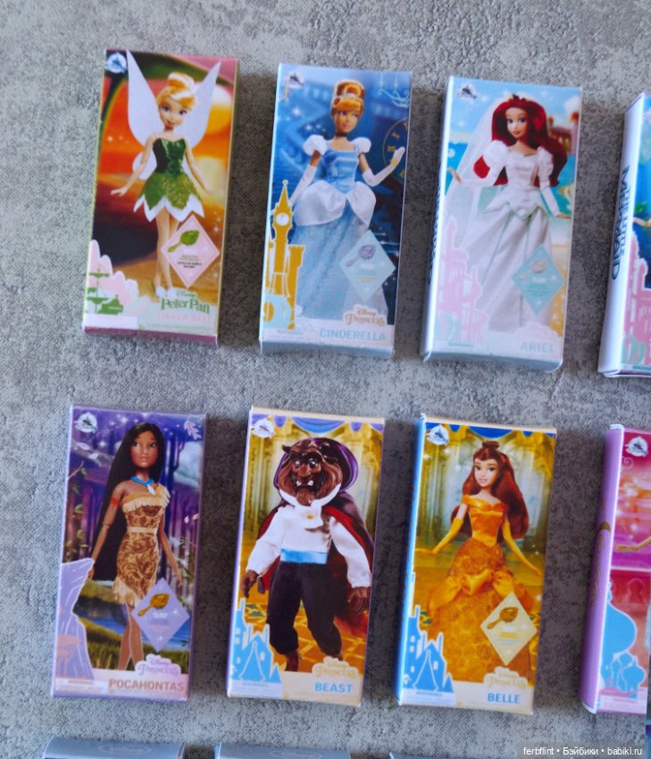 Миниатюрные Коробочки от кукол Disney в масштабе 1:6 (фото 4)