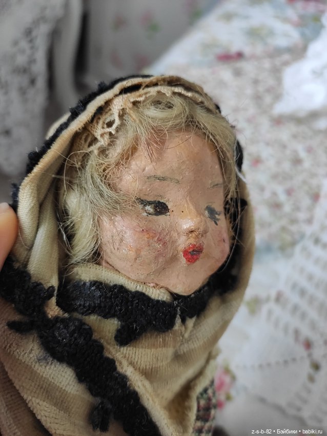 Антикварная кукла из серии Christmas carols (фото 4)